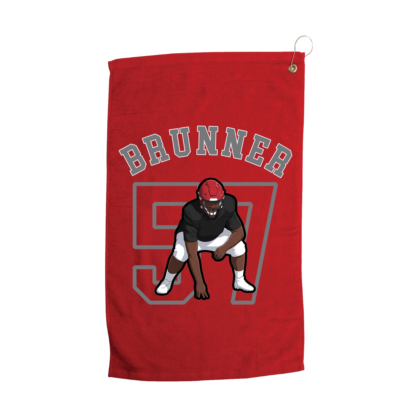 Golf Towel — Shirsey Arch in Red