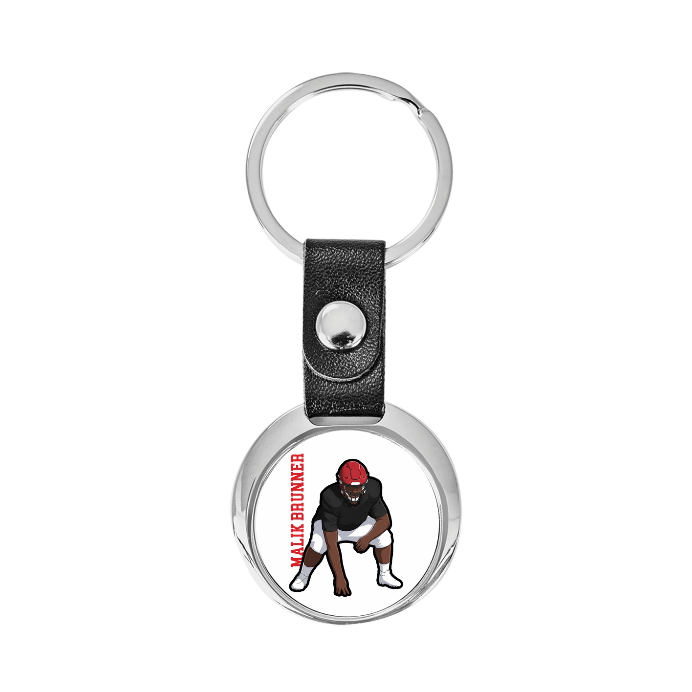 Key Chain — Name Vertical in Classic