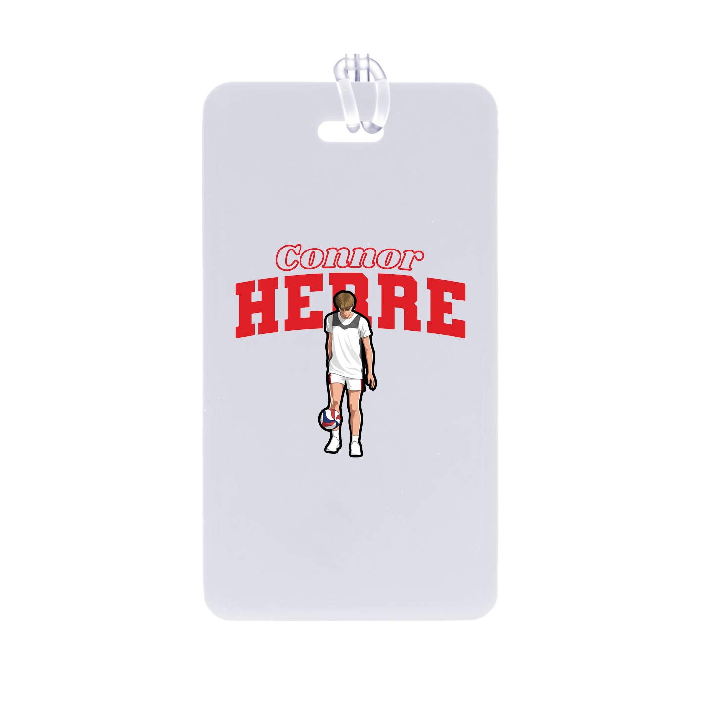 Bag Tag — Name Arch in Classic
