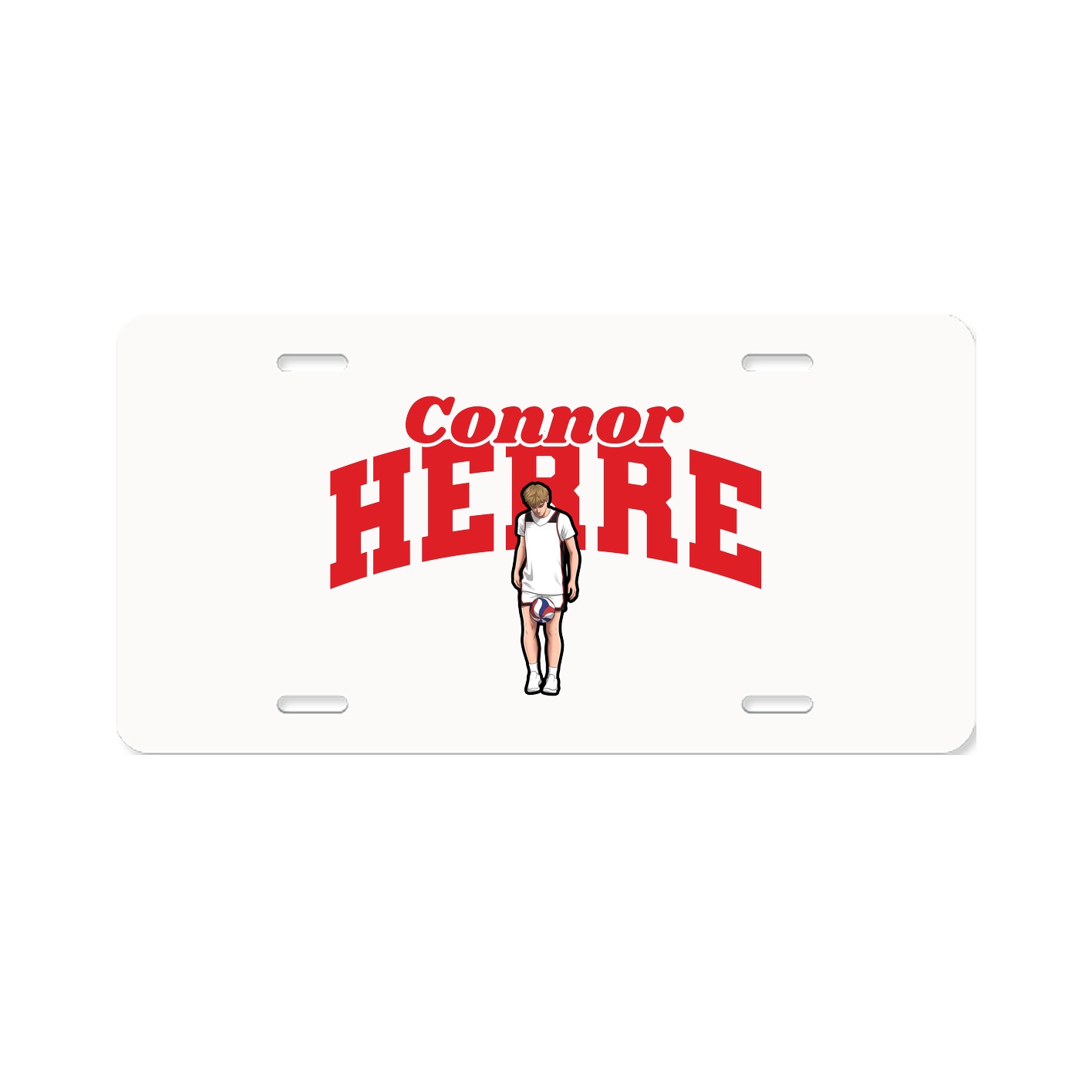 License Plate — Signature Arch in Classic