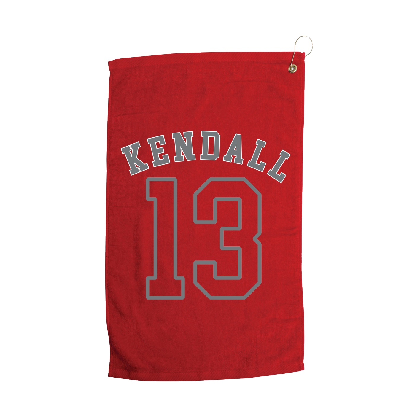 Golf Towel — Shirsey Arch in Red