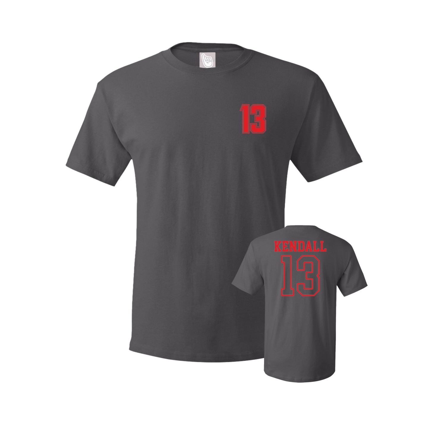 Tee — Chest Back in Grey