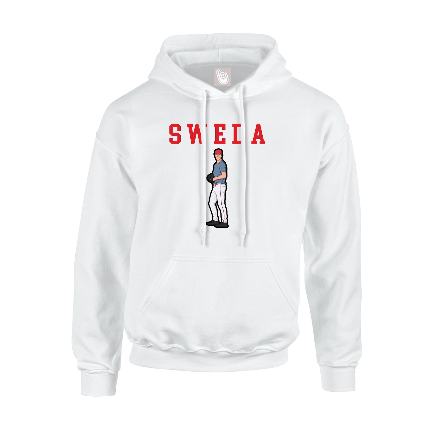 Youth Hoodie — Shirsey in White