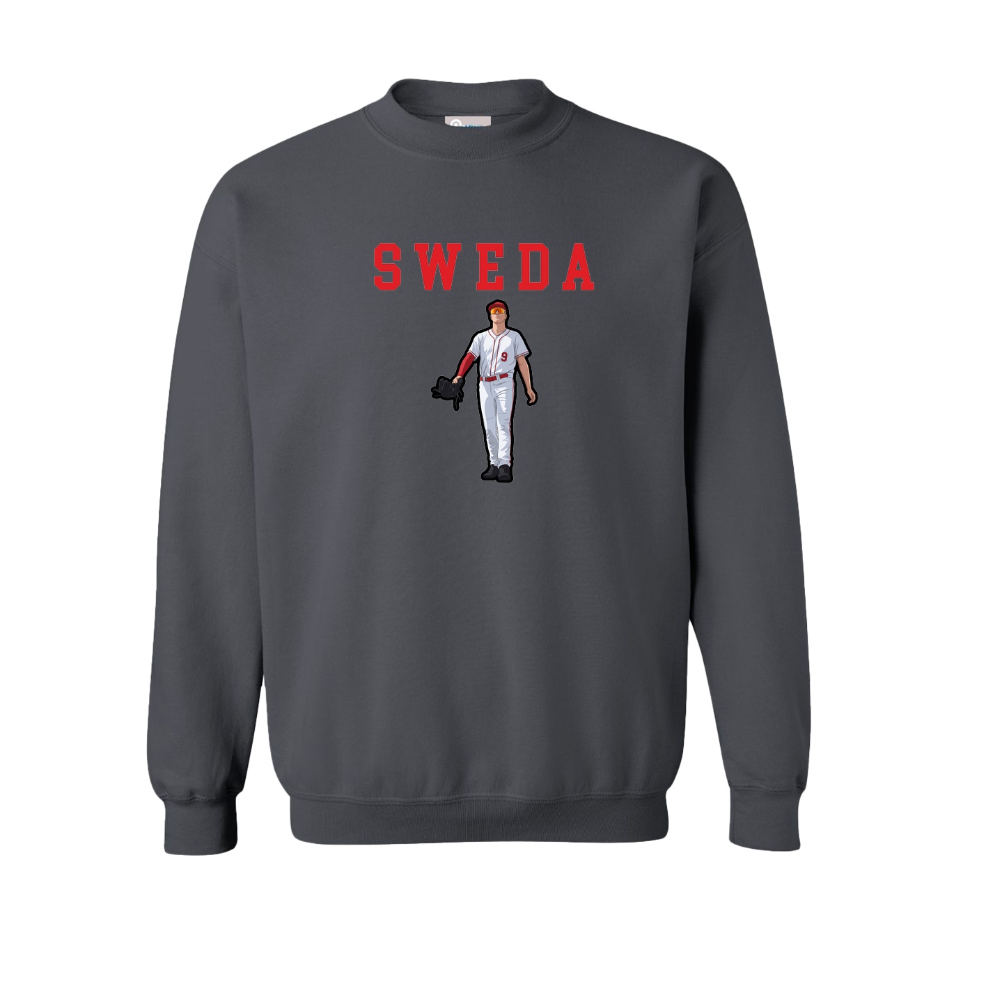 Fleece Crew — Shirsey in Grey