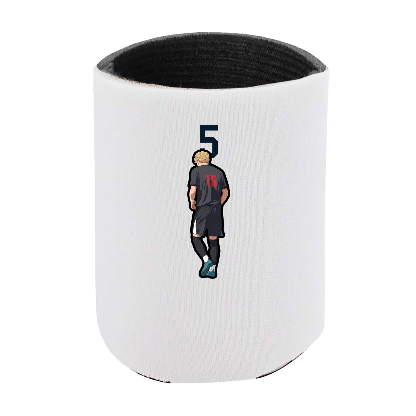 Can Holder — Number Top in White