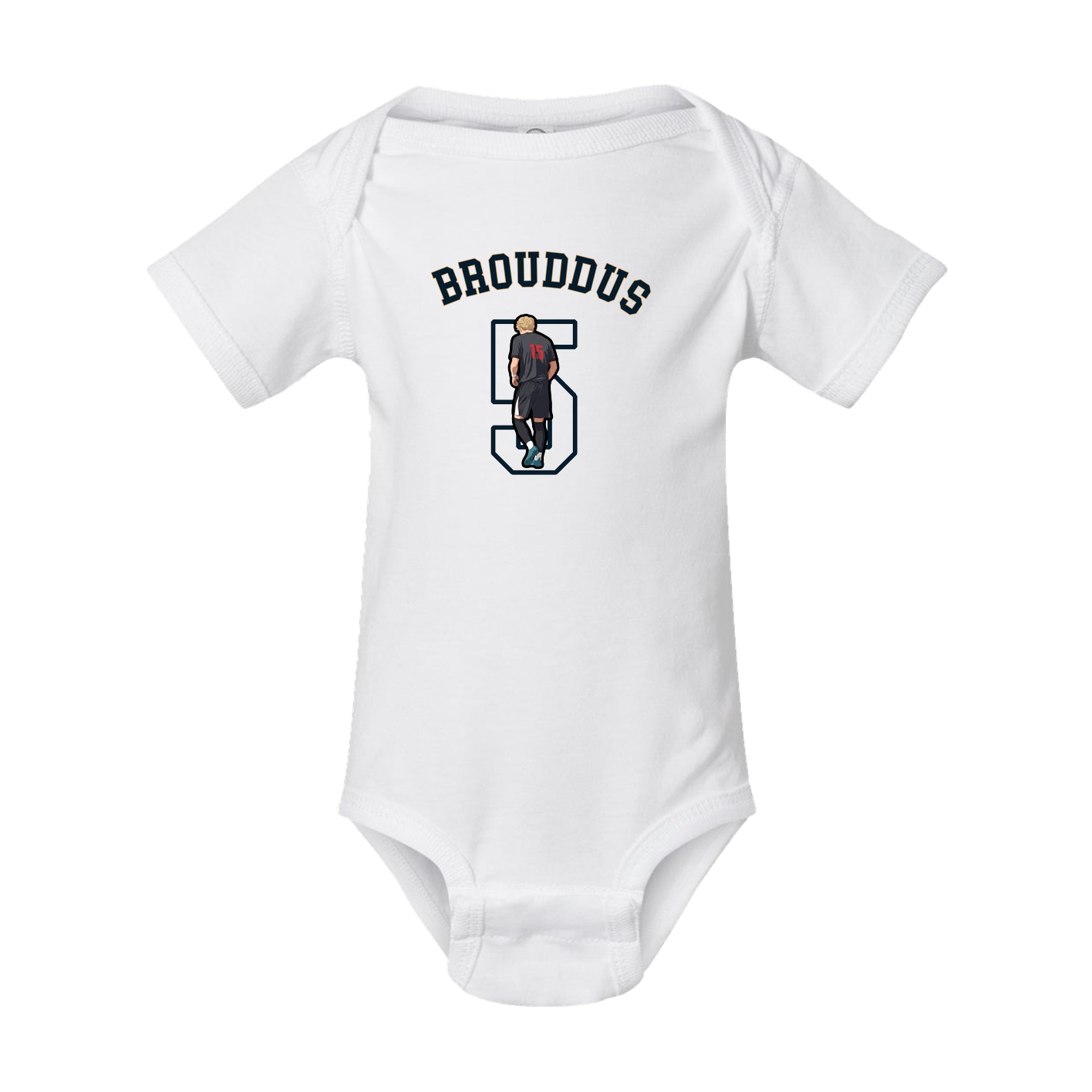 Baby Onesie — Shirsey Arch in White