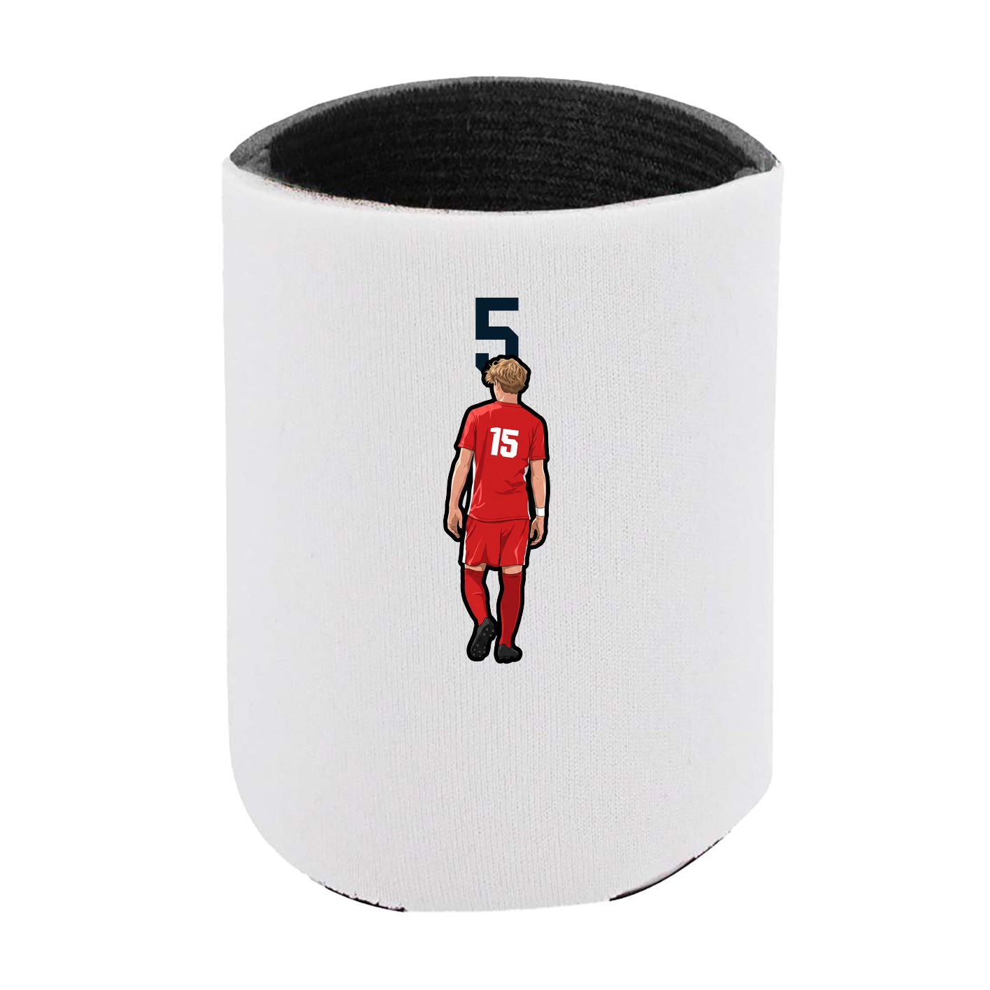 Can Holder — Number Top in White