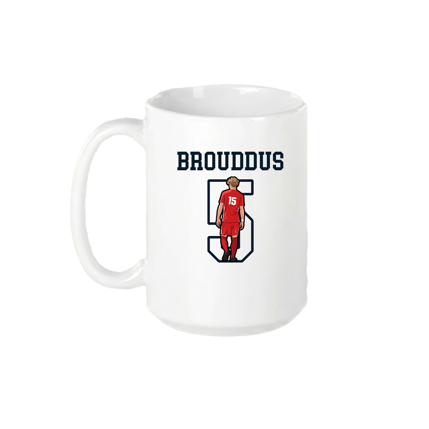 15oz Coffee Mug — Shirsey in White