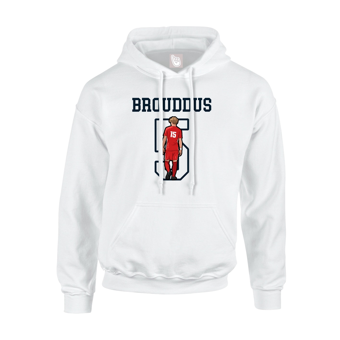 Youth Hoodie — Shirsey in White
