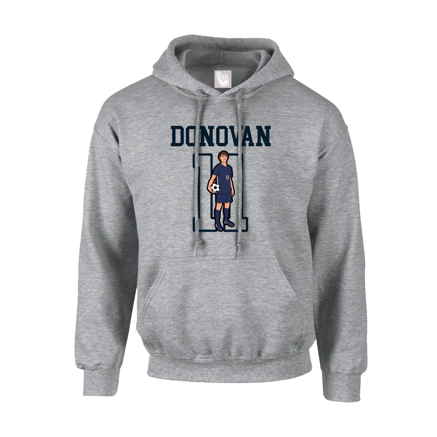 Youth Hoodie — Shirsey in Grey
