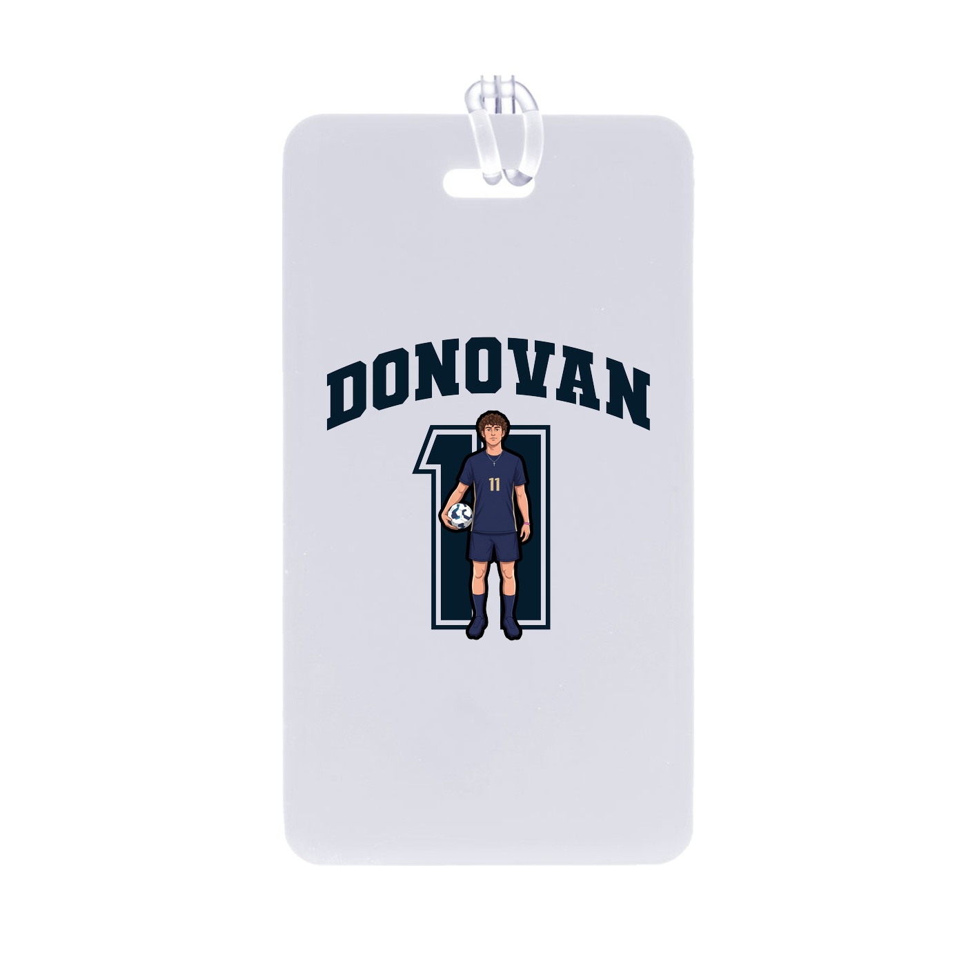 Bag Tag — Number in Classic