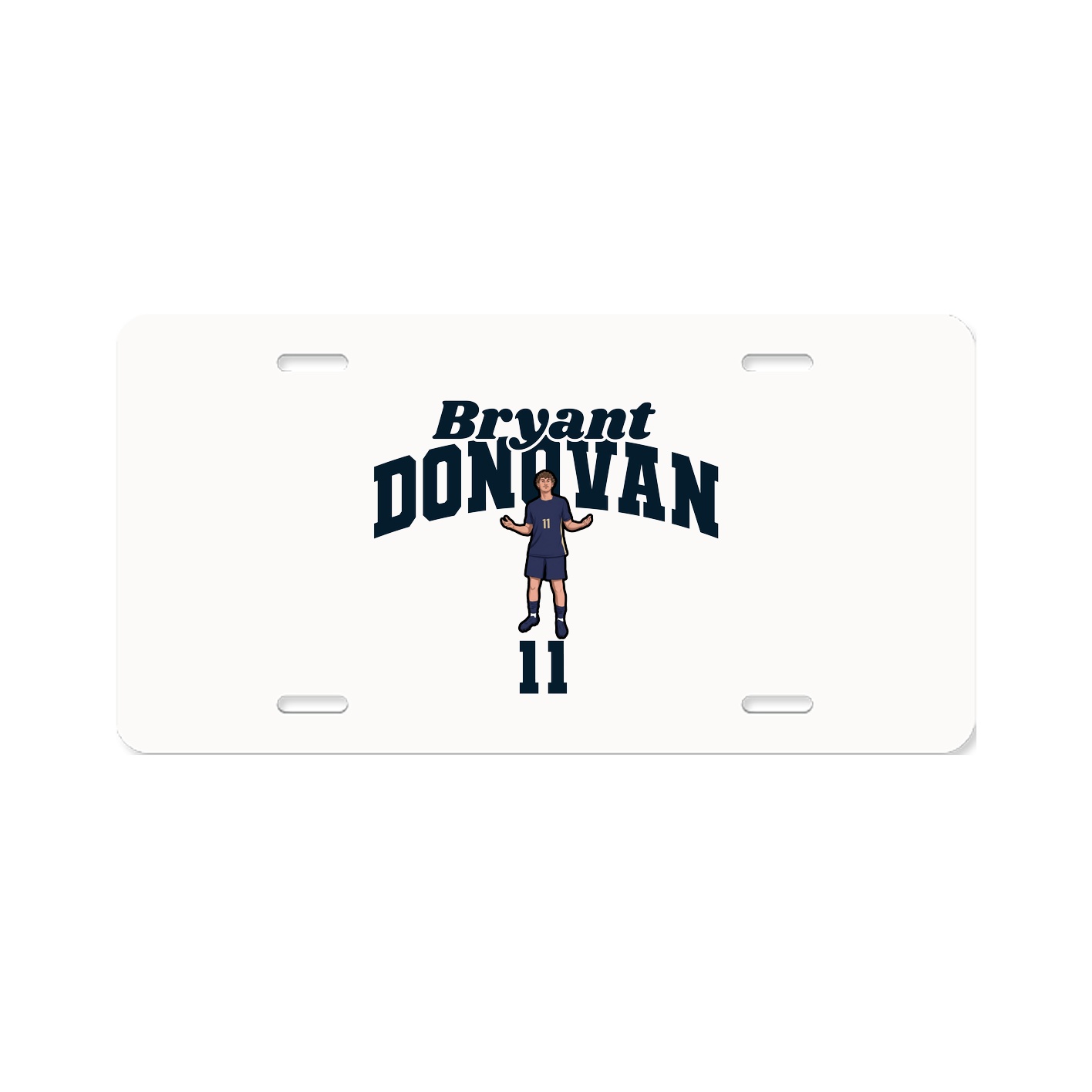 License Plate — Signature Arch in Classic