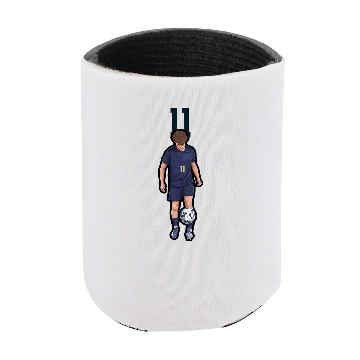Can Holder — Number Top in White