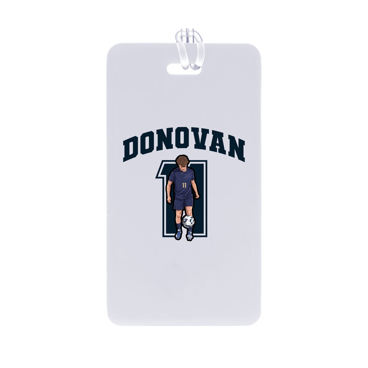 Bag Tag — Number in Classic