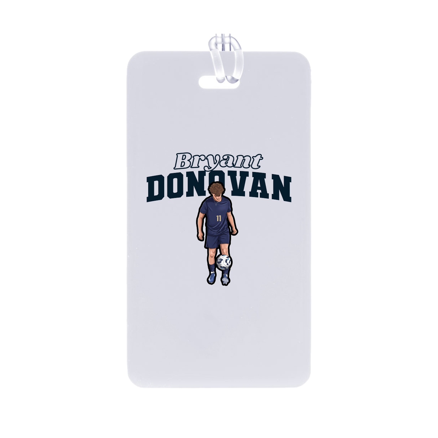 Bag Tag — Name Arch in Classic