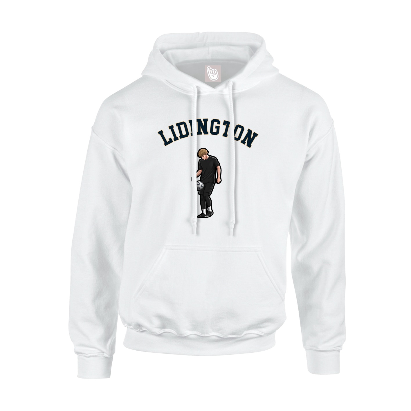 Hoodie — Shirsey Arch in White