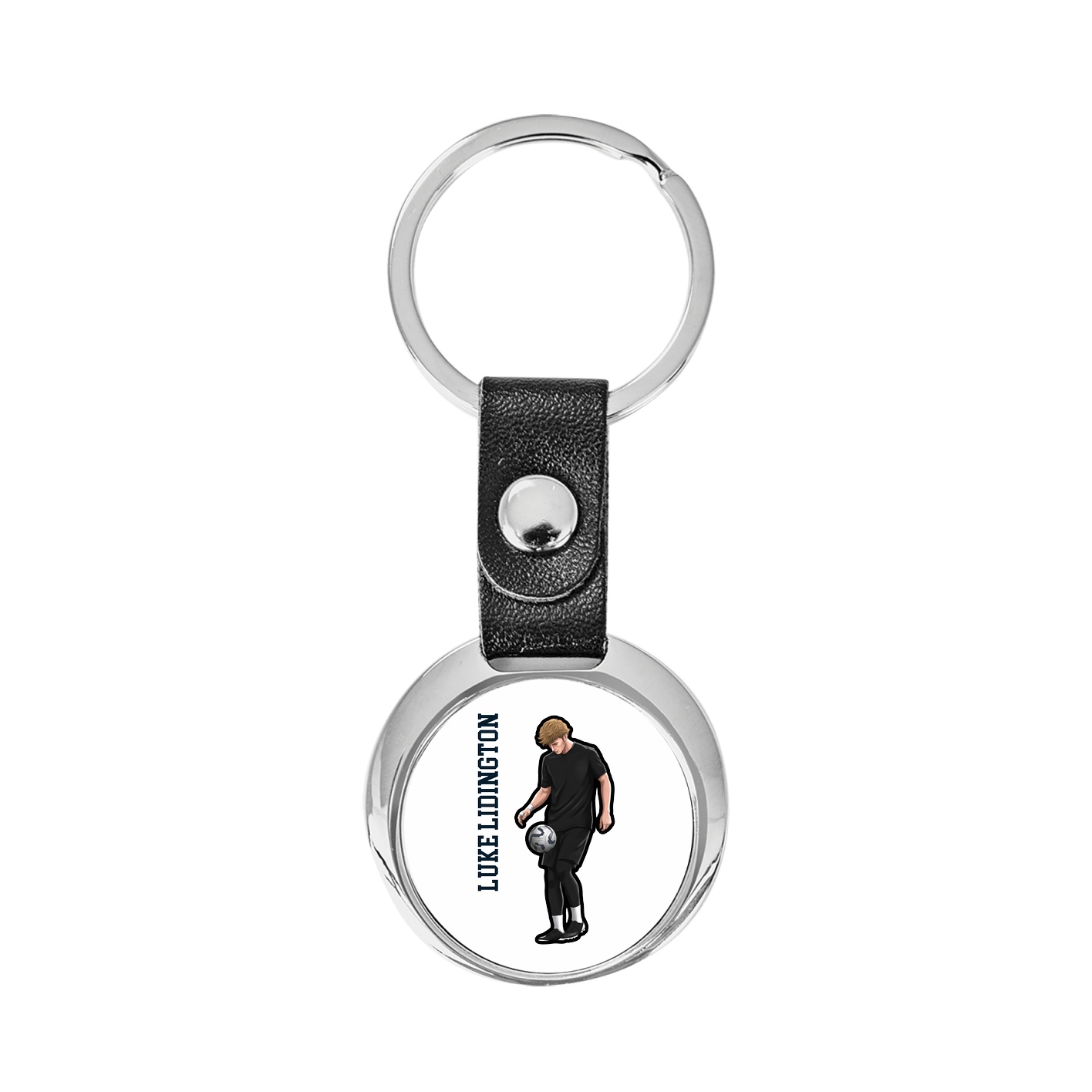 Key Chain — Name Vertical in Classic