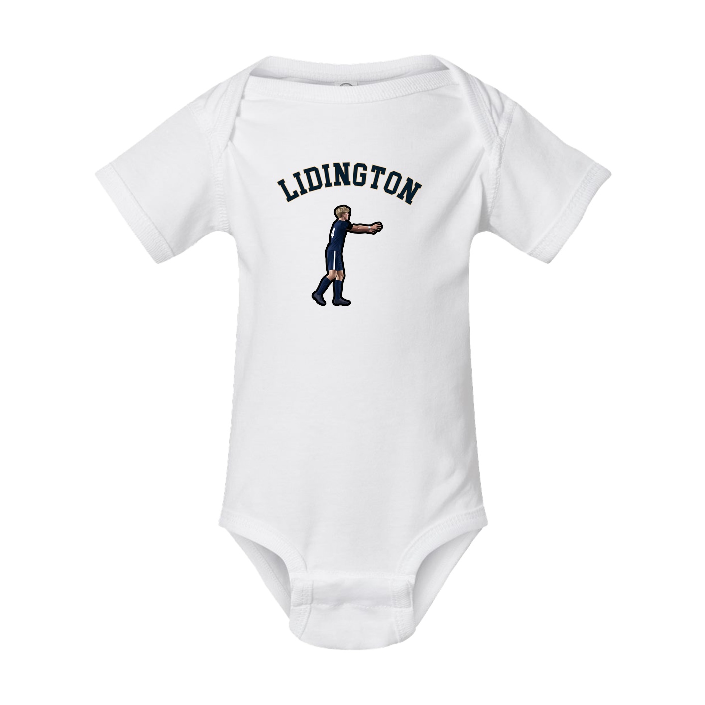 Baby Onesie — Shirsey Arch in White