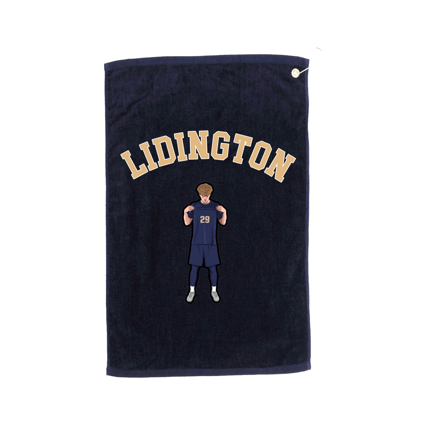 Golf Towel — Shirsey Arch in Navy