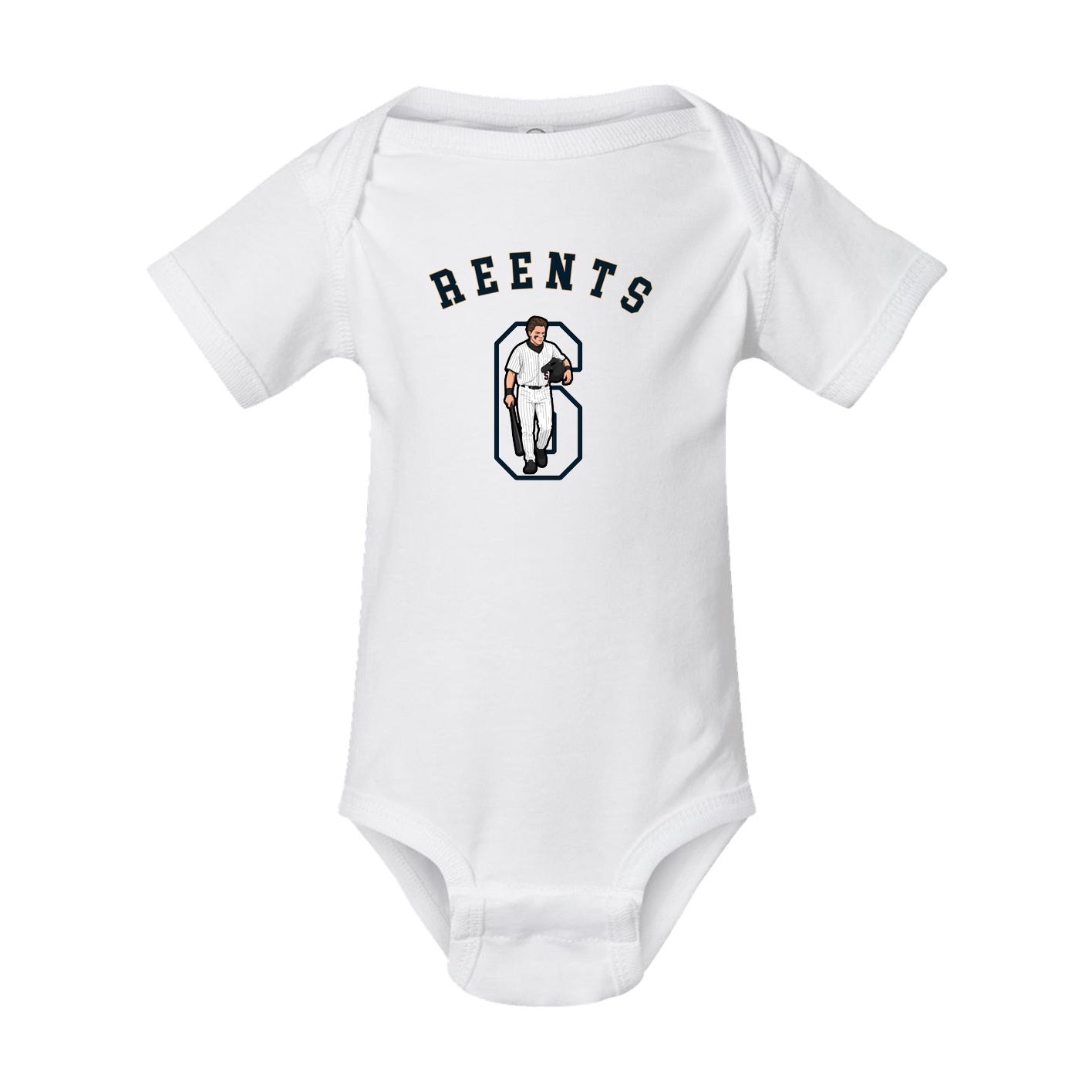 Baby Onesie — Shirsey Arch in White