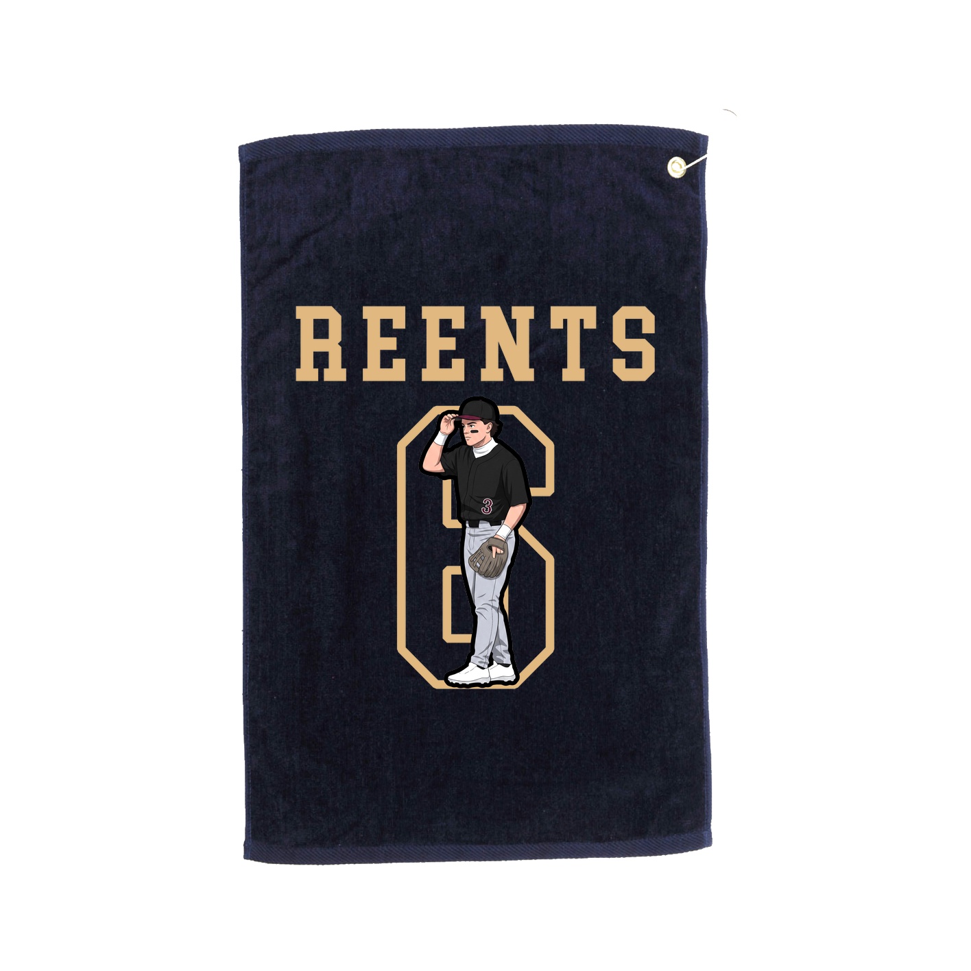 Golf Towel — Shirsey in Navy