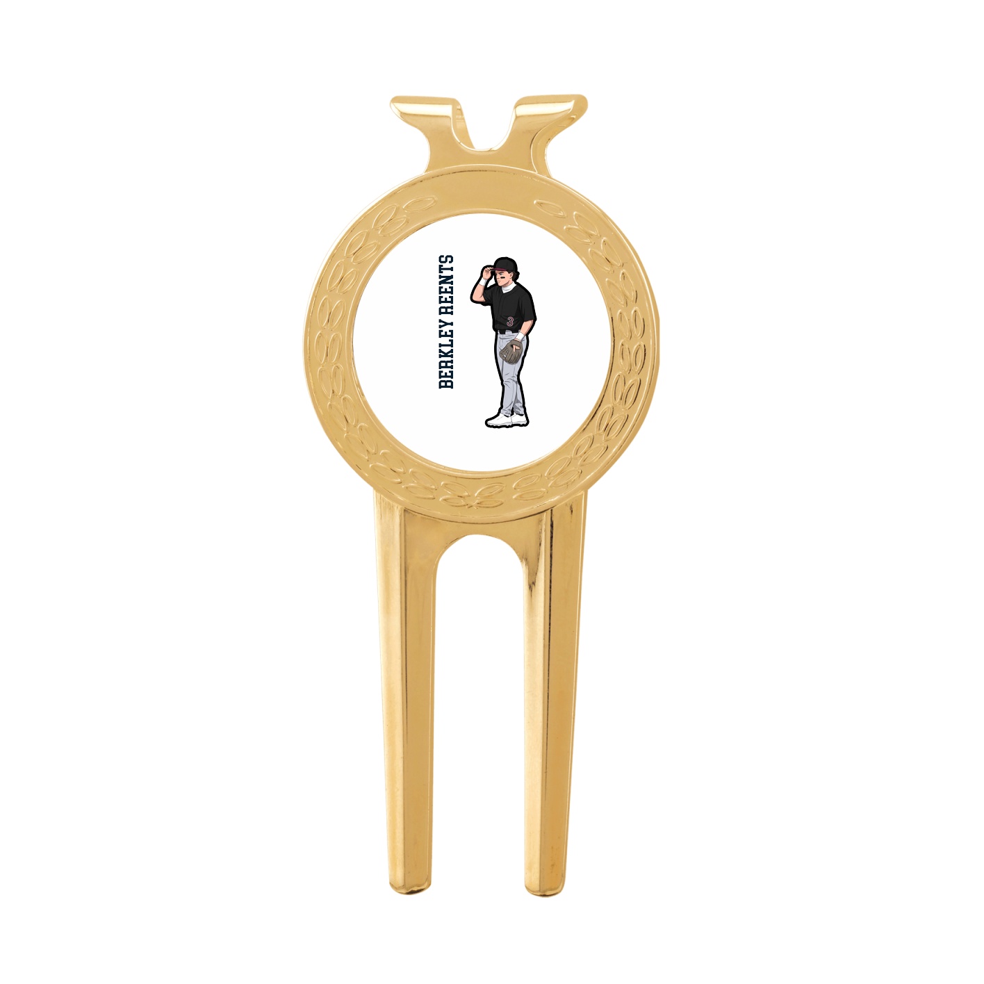 Divot Tool with Ball Marker — Name Vertical in Classic