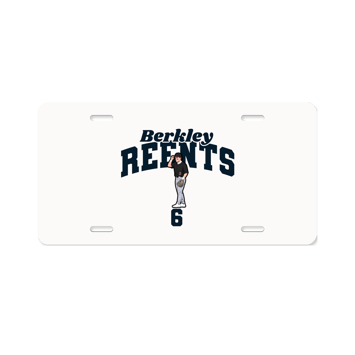 License Plate — Signature Arch in Classic