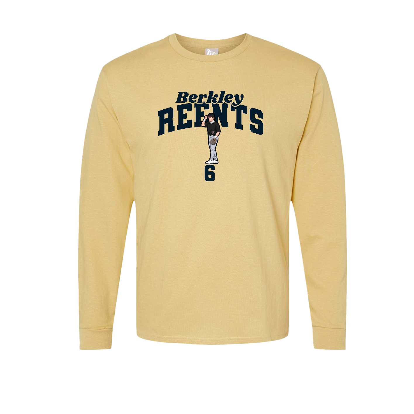 Long Sleeve Tee — Signature Arch in Vegas Gold