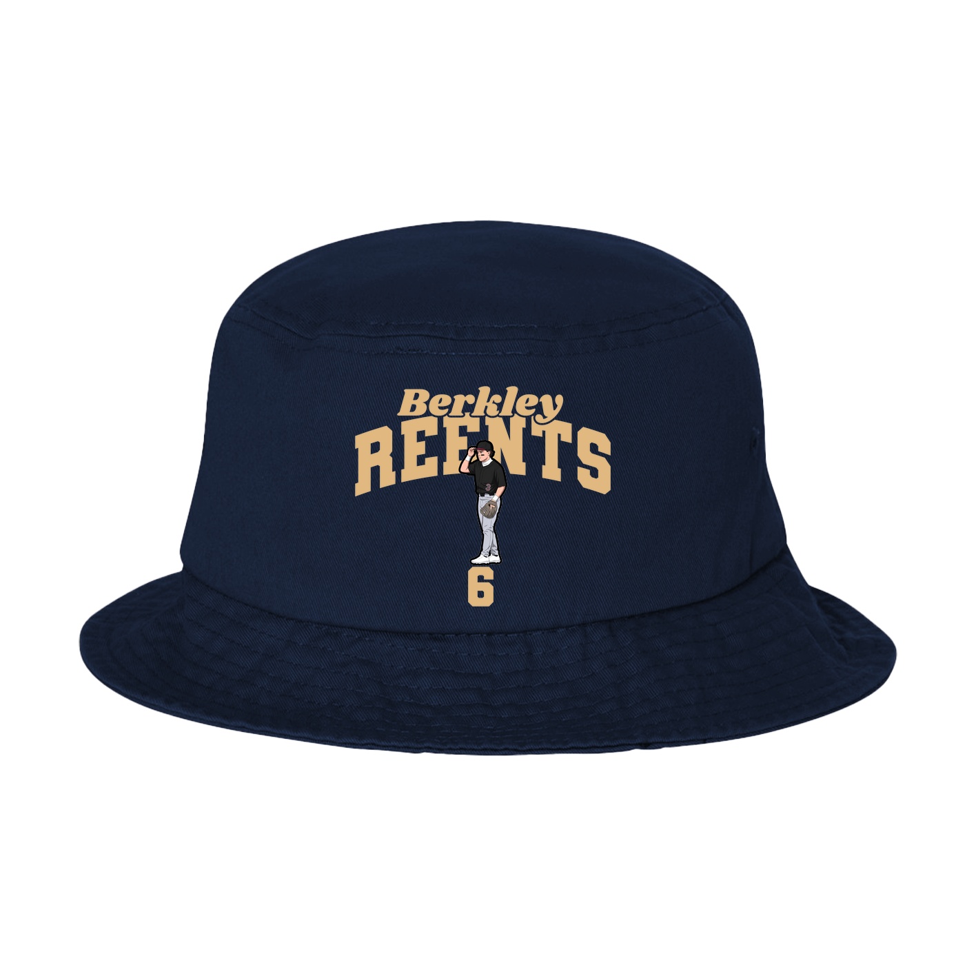 Bucket Cap — Signature Arch in Navy