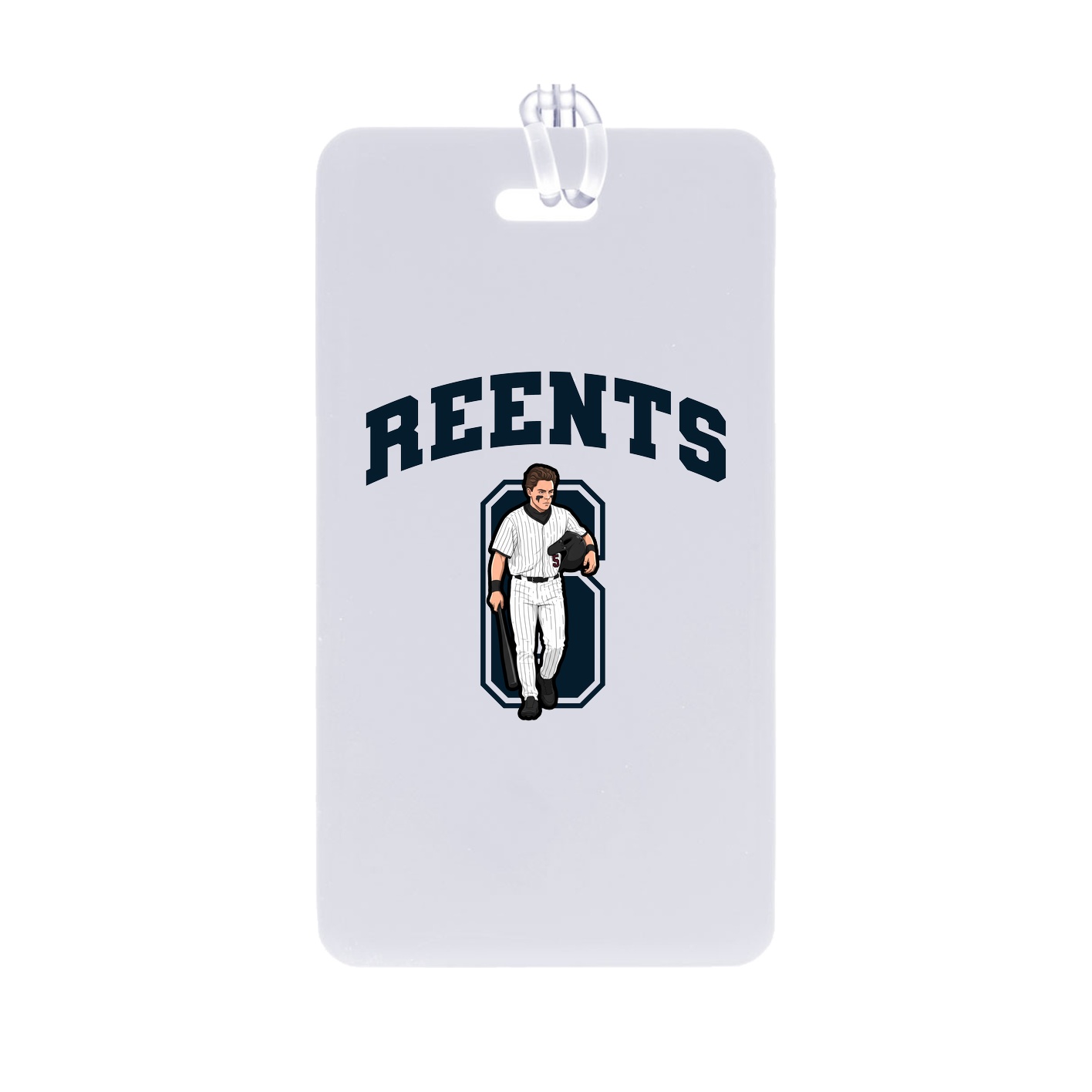 Bag Tag — Number in Classic