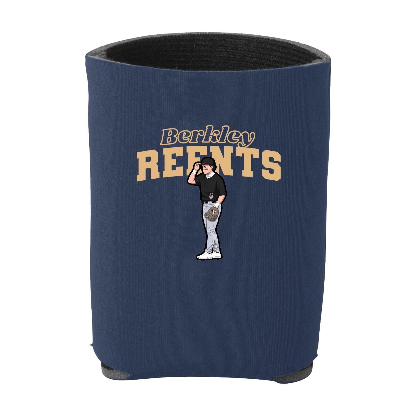 Can Holder — Name Arch in Navy