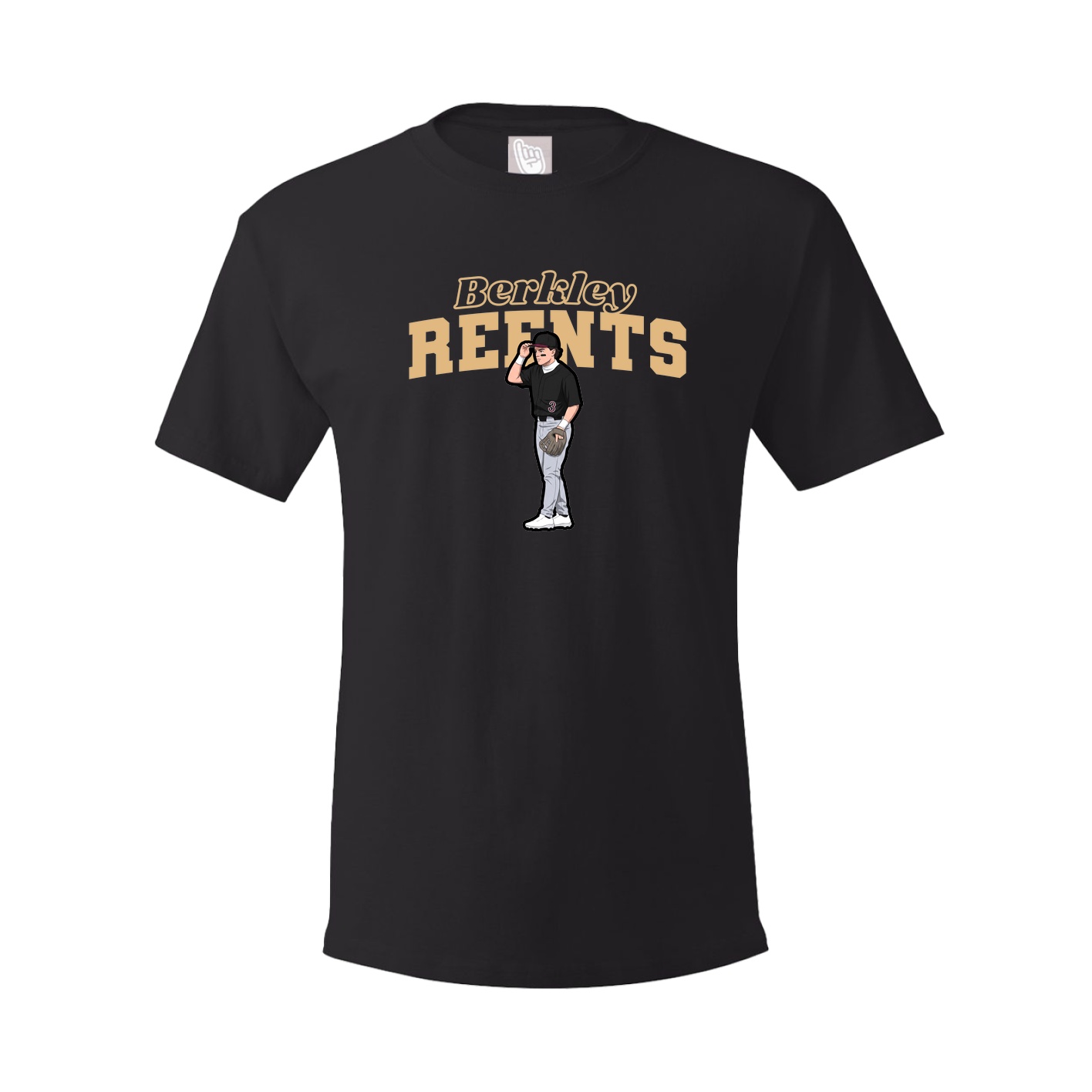 Youth Tee — Name Arch in Black