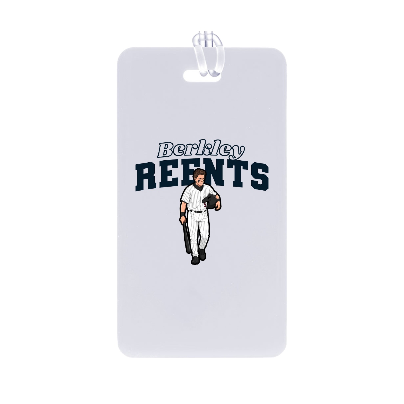 Bag Tag — Name Arch in Classic