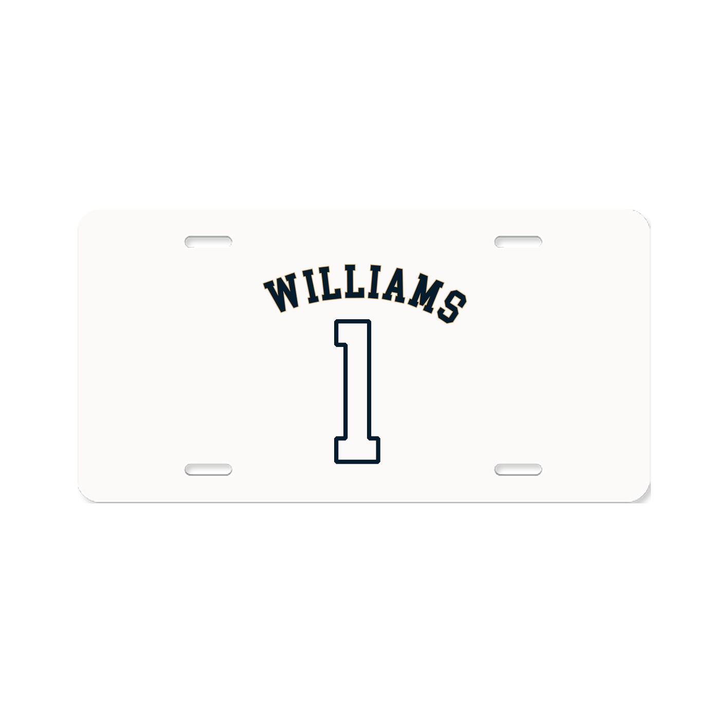 License Plate — Shirsey Arch in Classic