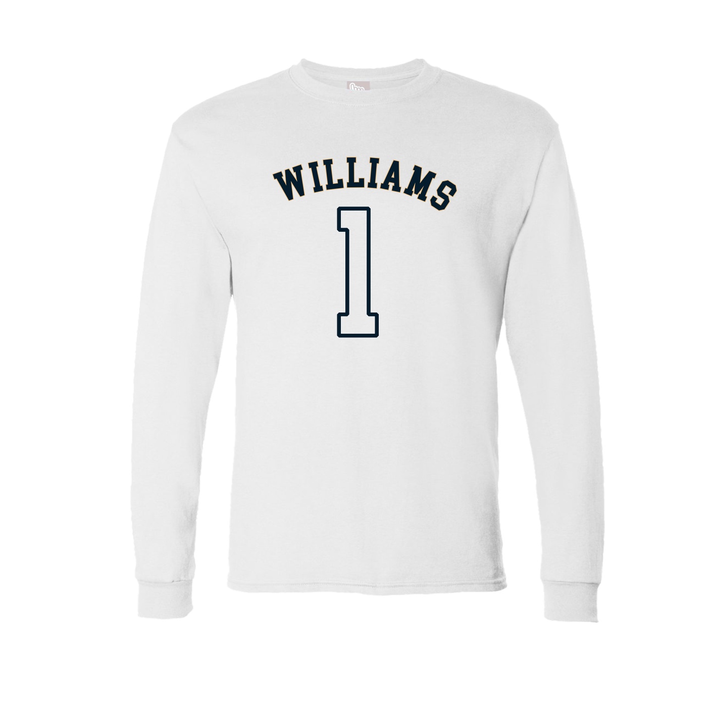 Long Sleeve Tee — Shirsey Arch in White