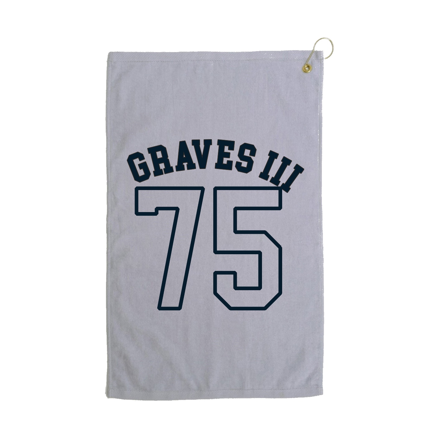 Golf Towel — Shirsey Arch in Grey