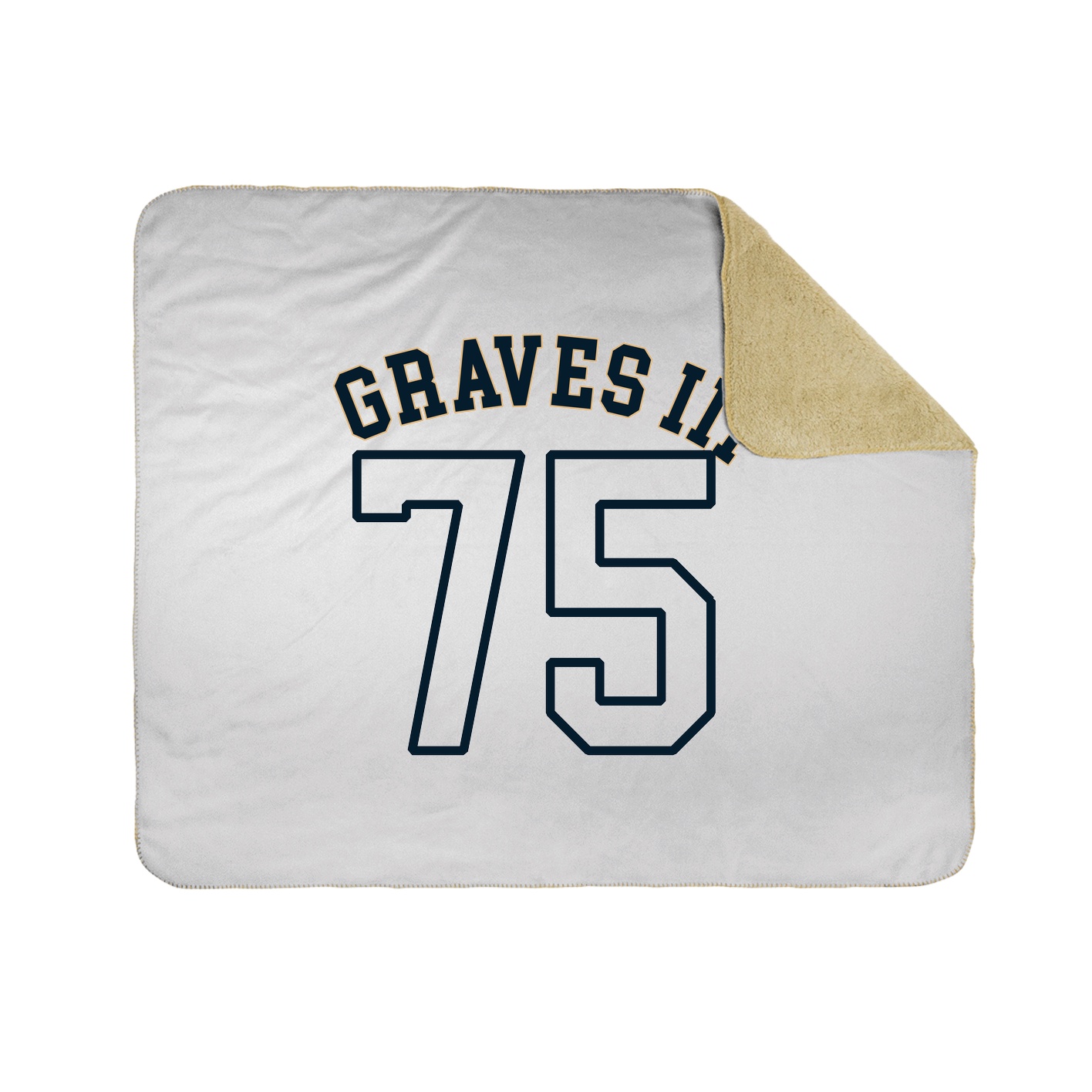 Throw Blanket — Shirsey Arch in White
