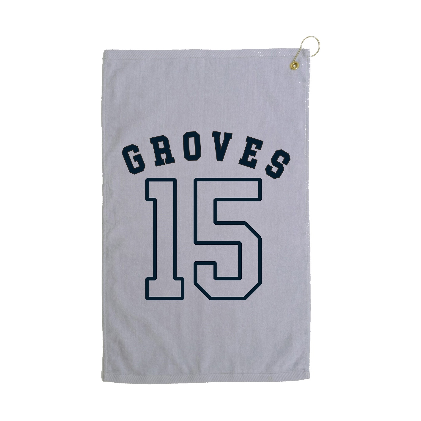 Golf Towel — Shirsey Arch in Grey