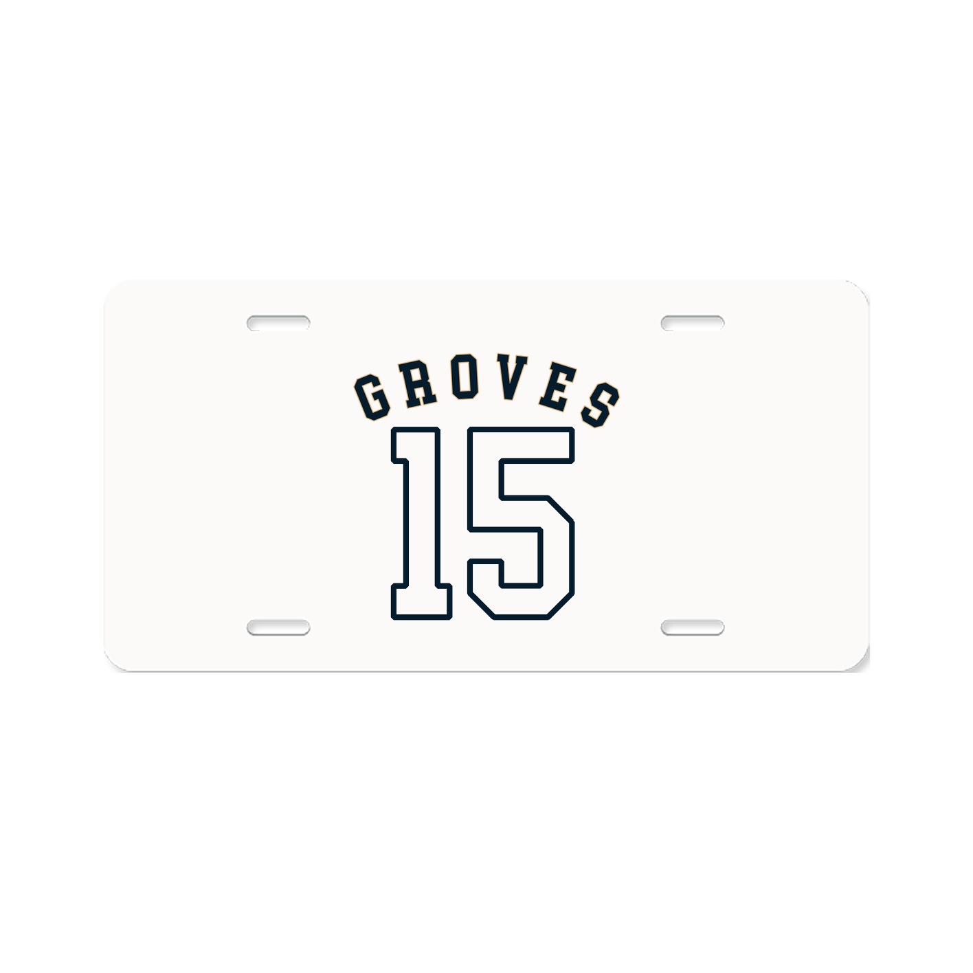 License Plate — Shirsey Arch in Classic