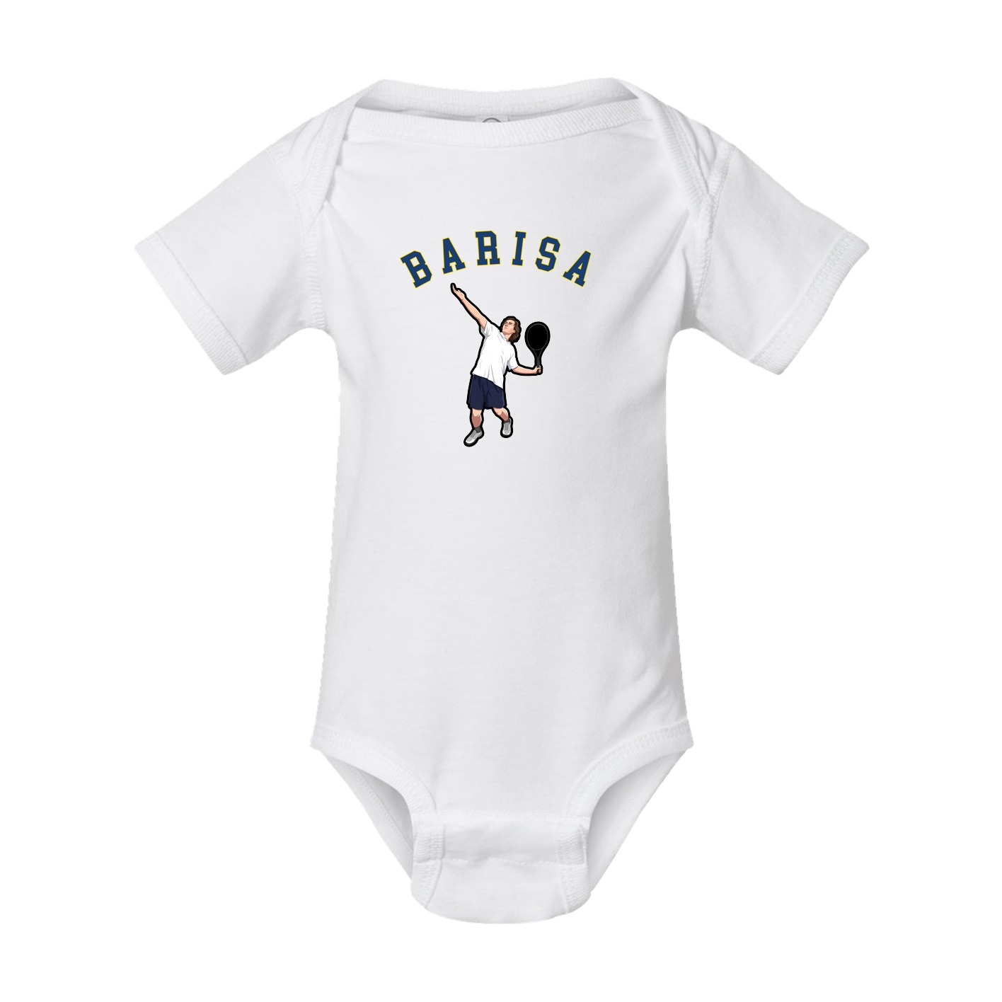 Baby Onesie — Shirsey Arch in White