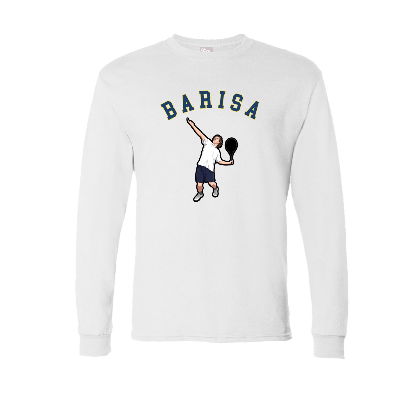 Long Sleeve Tee — Shirsey Arch in White