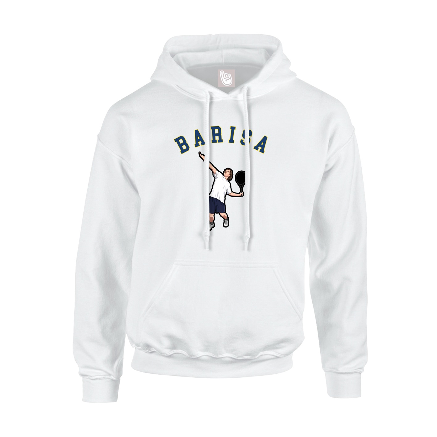 Hoodie — Shirsey Arch in White