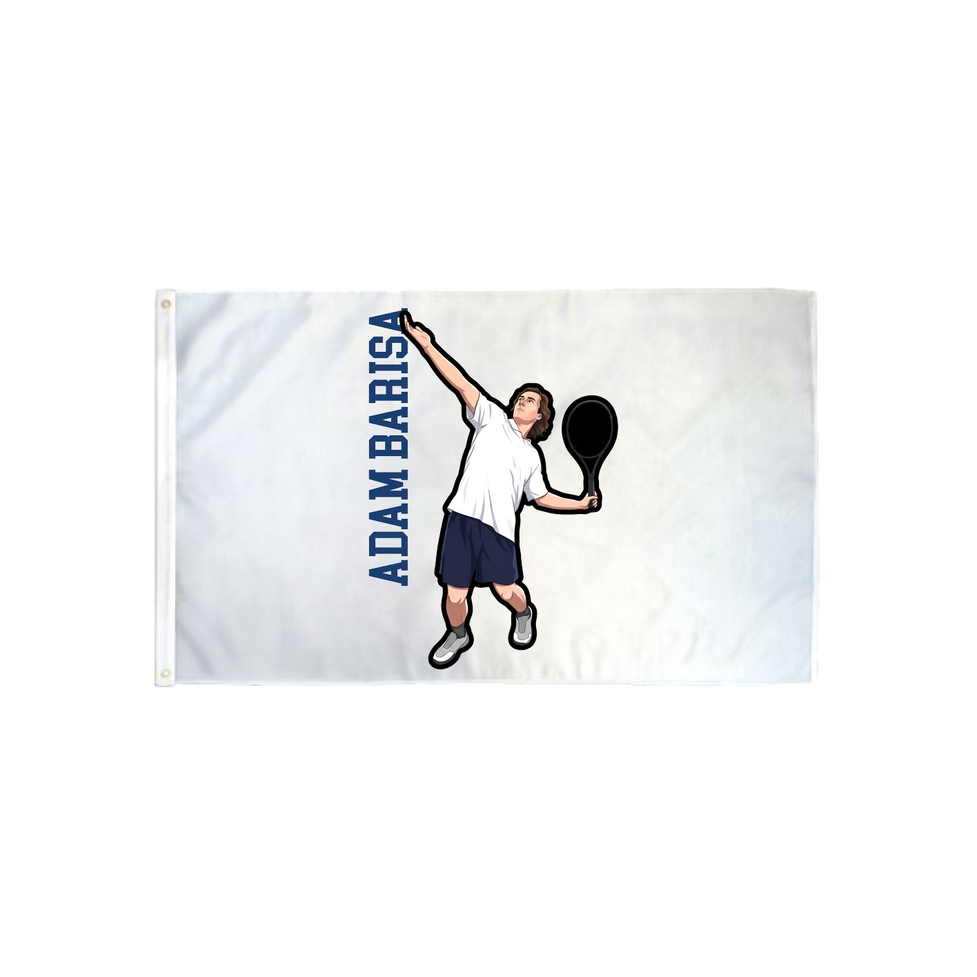 3x5 Flag — Name Vertical in Classic