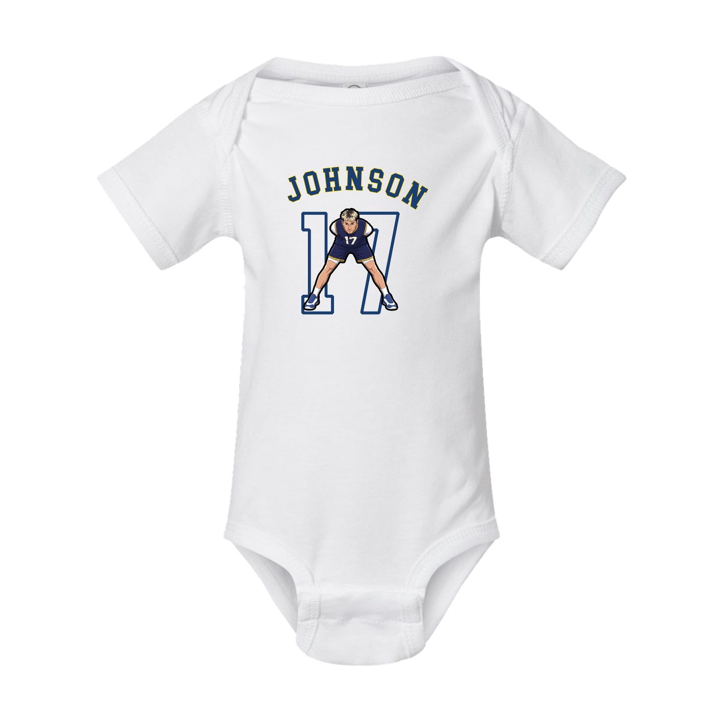 Baby Onesie — Shirsey Arch in White