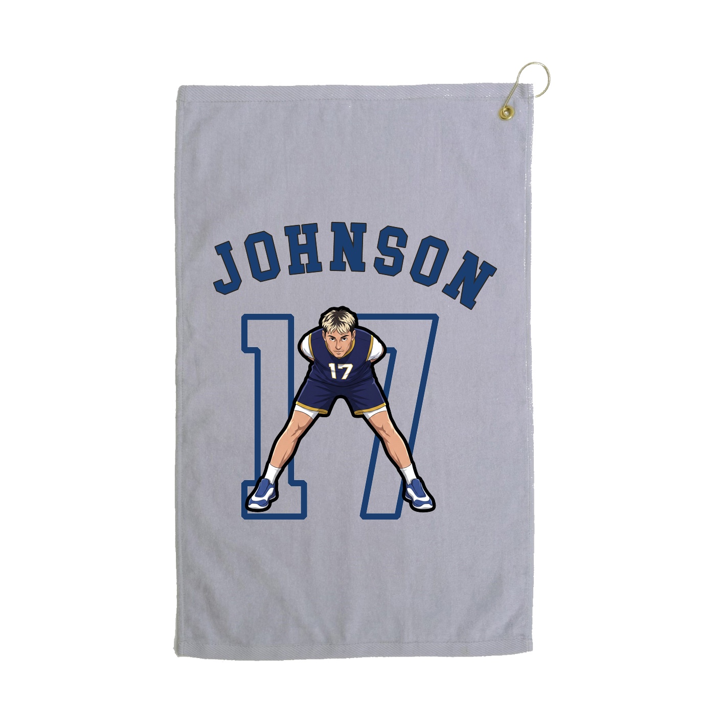 Golf Towel — Shirsey Arch in Grey