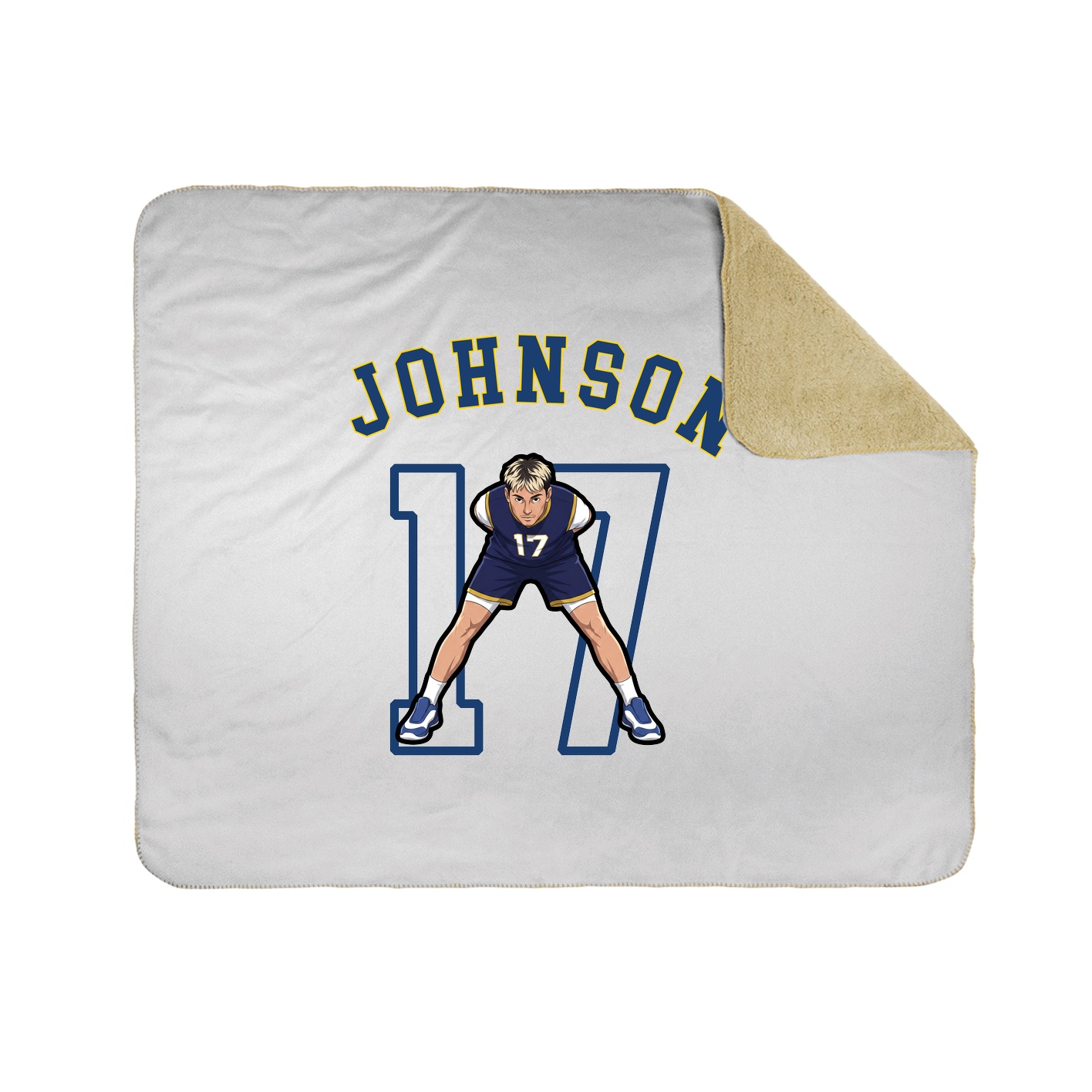 Throw Blanket — Shirsey Arch in White