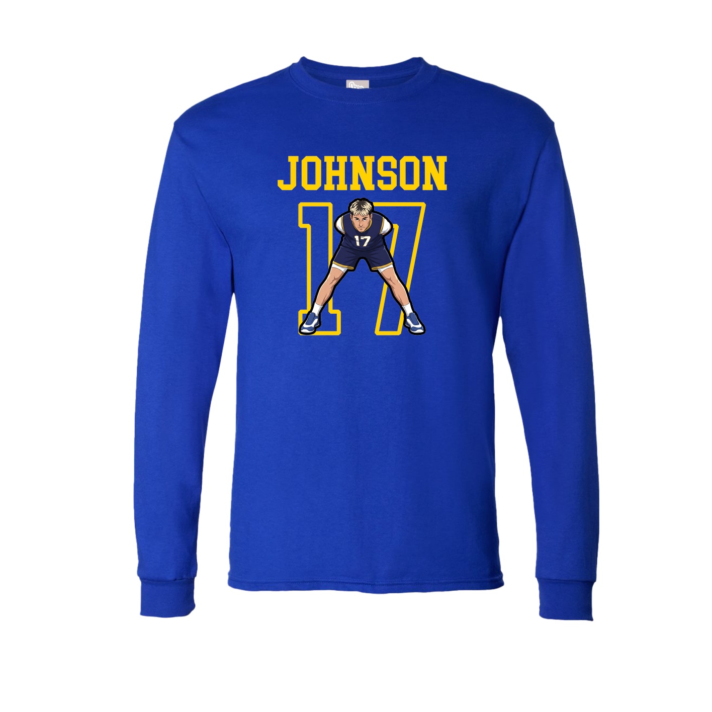 Long Sleeve Tee — Shirsey in Royal