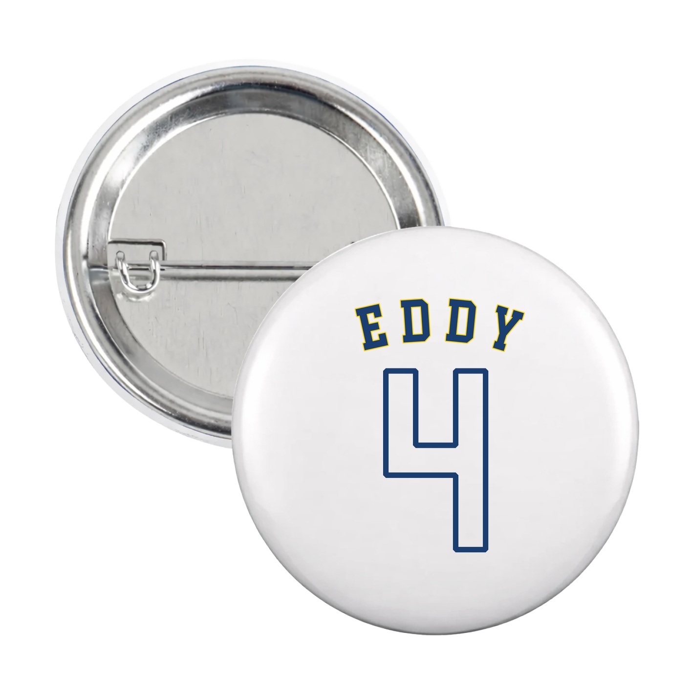 Game Day Button — Shirsey Arch in White