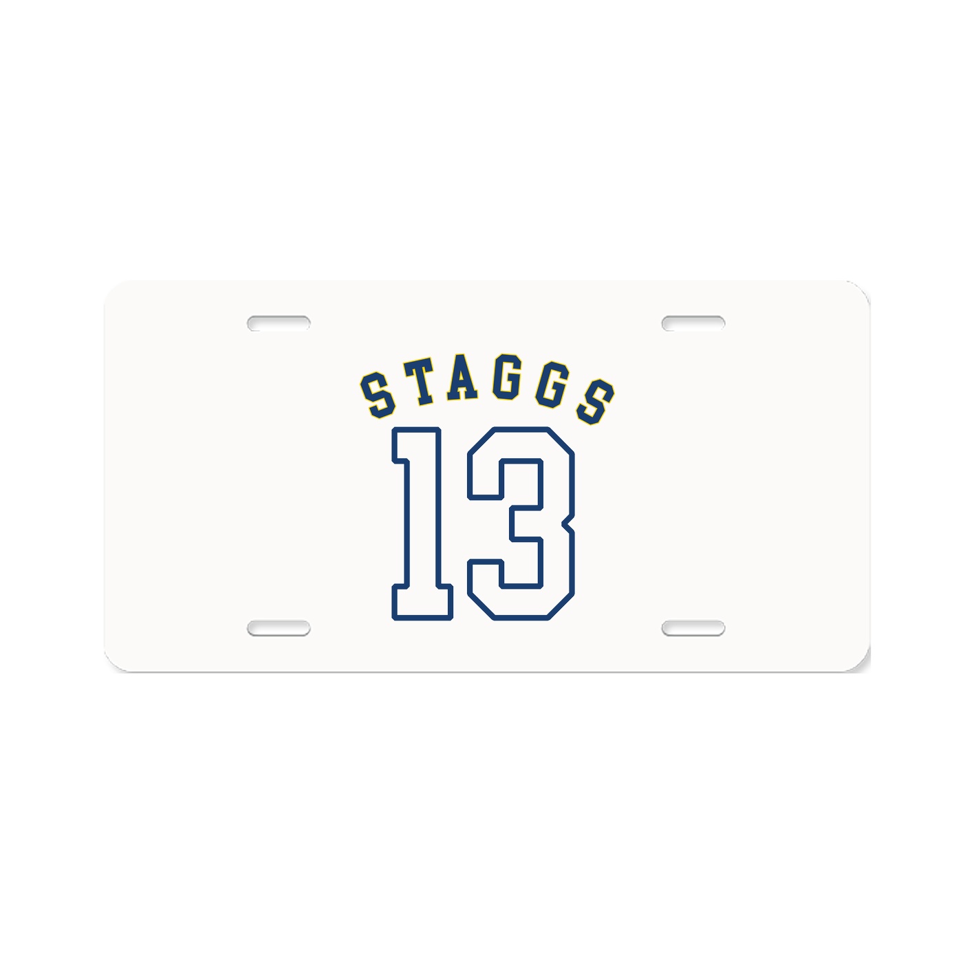 License Plate — Shirsey Arch in Classic