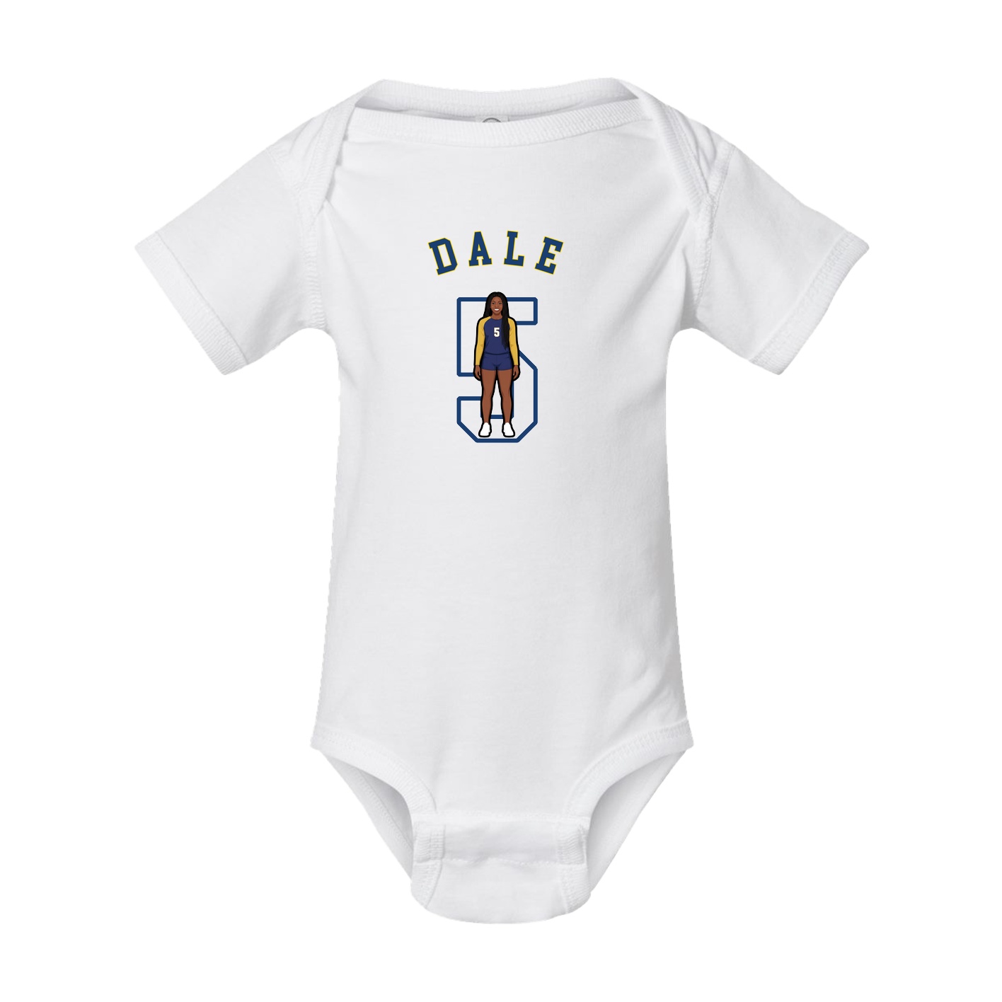 Baby Onesie — Shirsey Arch in White